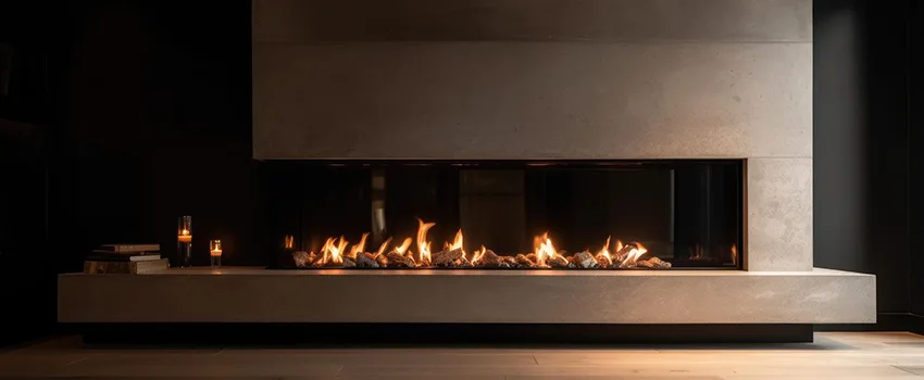 Gas Fireplace Ember Bed Design Services in Palm Valley, Florida