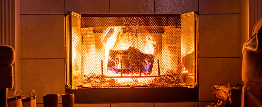 Mendota Hearth Landscape Fireplace Installation in Palm Valley, Florida