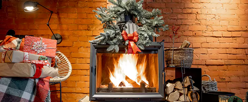 Travis Industries Linear Gas Fireplace Installation in Palm Valley, Florida